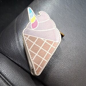 Fossil Ice Cream Cone Coin Purse - Multicolor